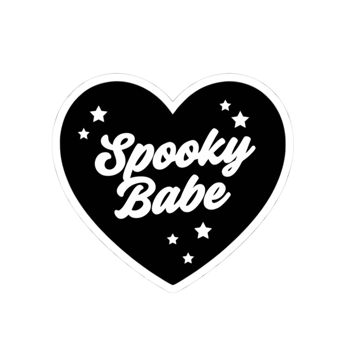 Spooky Babe Stickem' Sticker