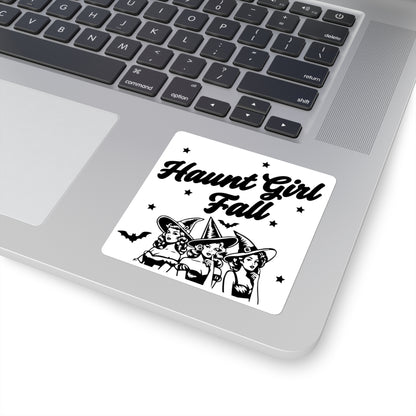 Haunt Girl Fall Stickem' Sticker