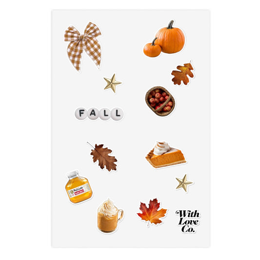 I'm Fallin' Scrapbookin' Stickers